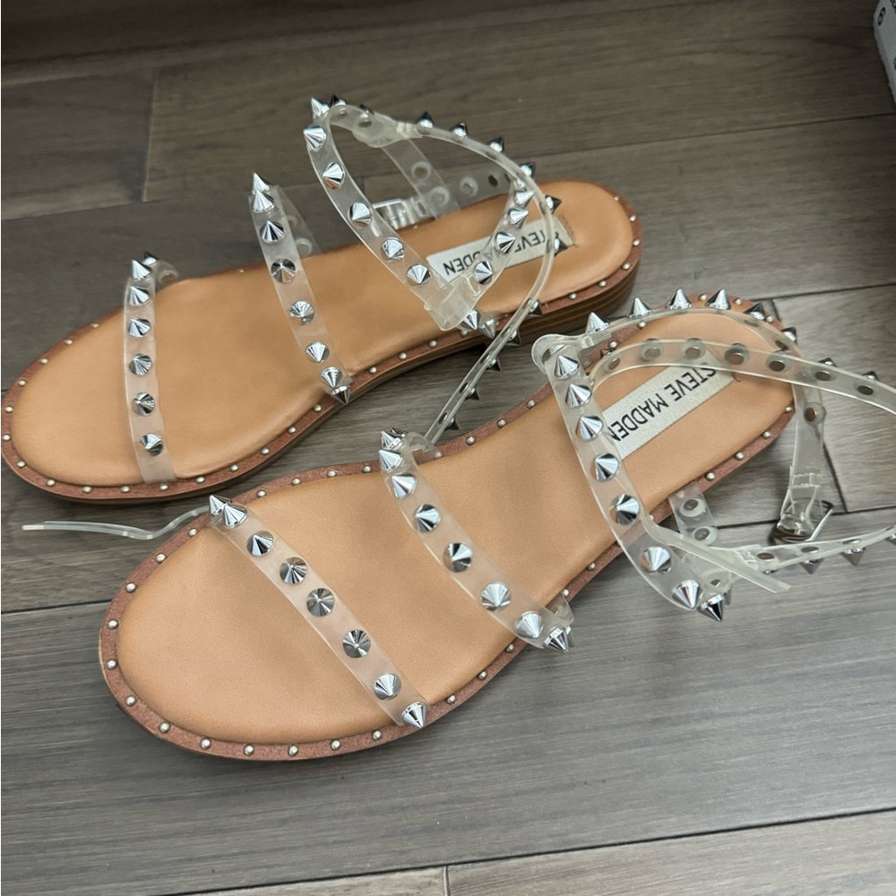 Steve Madden Studded Flat Sandals